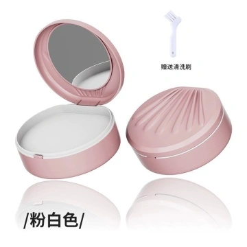 Braces Retainer Container Case with Mirror, Aligner and Retainer Holder Case Mouthguard Storage Container